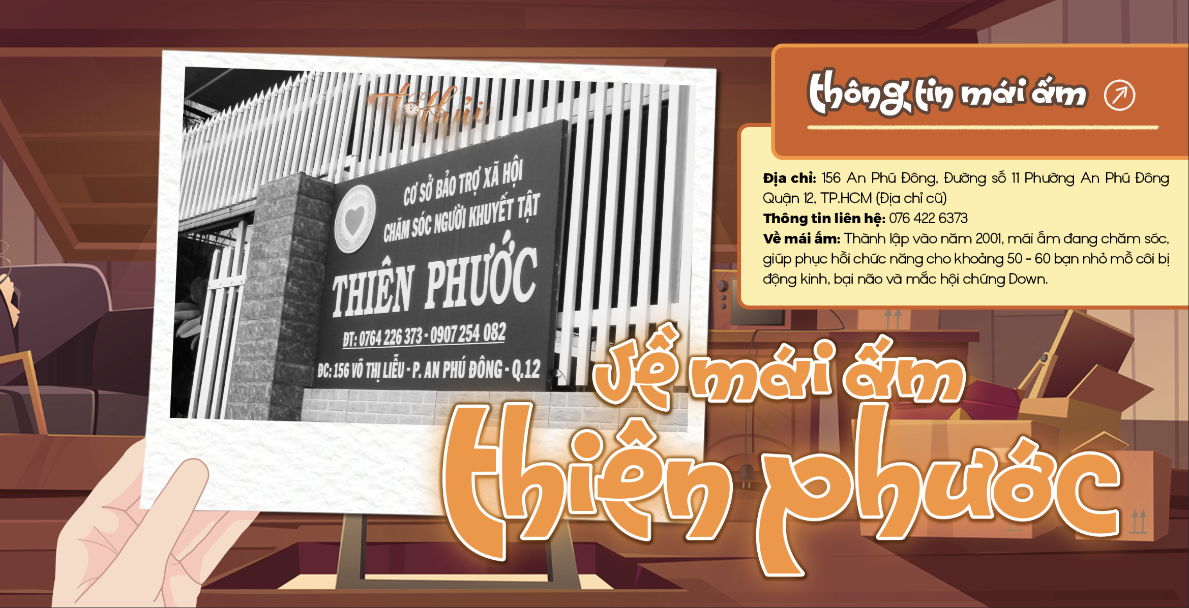 Thông tin địa chỉ mái ấm